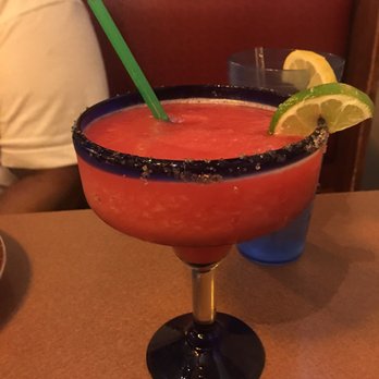 Cabos Mexican Restaurant - Small Strawberry Margarita - Mexican Near Me - Westfield, Indiana