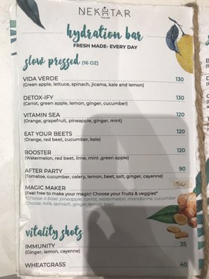 Menu photo 3 Nekhtar Tulum, ROO
