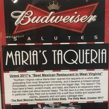 Maria's Taqueria - Tex-Mex Near Me - Shepherdstown, West Virginia Maria's Taqueria - Tex-Mex Near Me - Shepherdstown, West Virginia