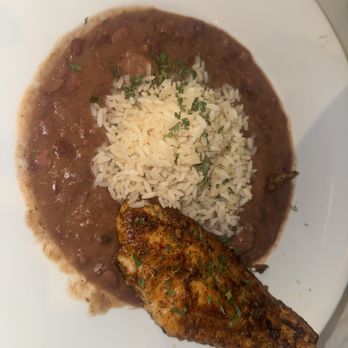 Wow Turkey - Red beans and blackened fish - Seafood Near Me - New Orleans, Louisiana Wow Turkey - Red beans and blackened fish - Seafood Near Me - New Orleans, Louisiana