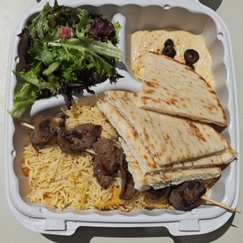 Pita Grill SD - Sirloin Kebab Plate - Mediterranean Near Me - San Diego, California Pita Grill SD - Sirloin Kebab Plate - Mediterranean Near Me - San Diego, California