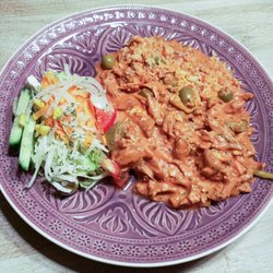 Sunay Döner - Osmanische Pfanne mit Salat