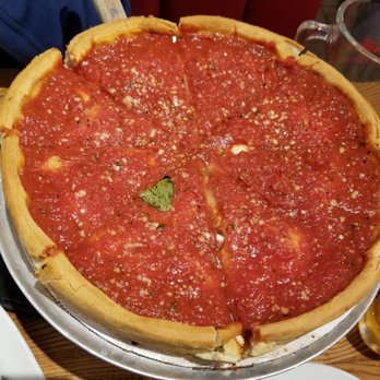 Giordano's - Our Stuffed Spinach Deep Dish Pizza - soooo good! - Pizza Near Me - Chicago, Illinois