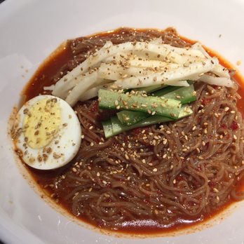 Bon Ga Korean Cuisine - Spicy cold noodles - Korean Near Me - Kelowna, British Columbia Bon Ga Korean Cuisine - Spicy cold noodles - Korean Near Me - Kelowna, British Columbia