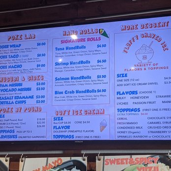 Tiger Plate - Menu 9/24/2022 - Hawaiian Near Me - Costa Mesa, California