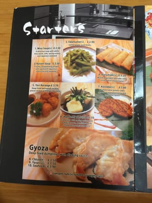 Menu photo 1 Nanakusa Glasgow, GLG Menu photo 1 Nanakusa Glasgow, GLG
