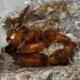 BBQ Wings - ate 2 before pic