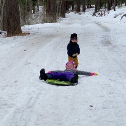 Blackwood Canyon Sno-Park - Snowmobile/trail road