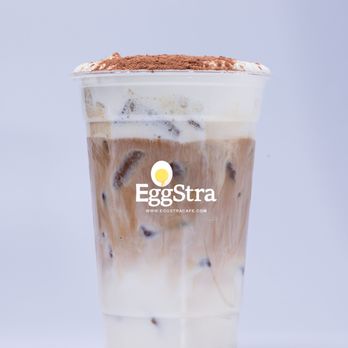 EggStra - Ice Café Latte - Breakfast & Brunch Near Me - Buena Park, California