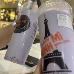 S1. Taro Slush with Crystal boba