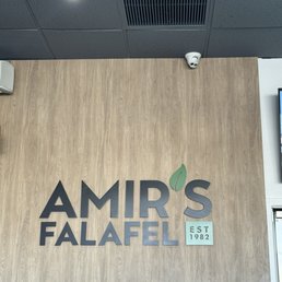 Signage inside