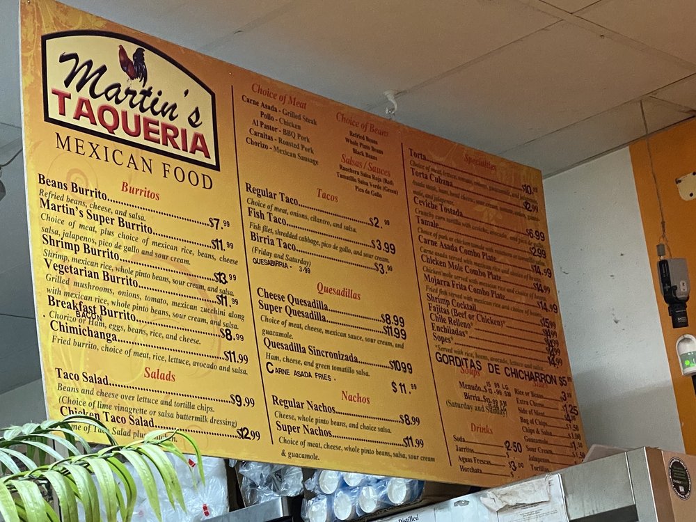 Martin’s Taqueria