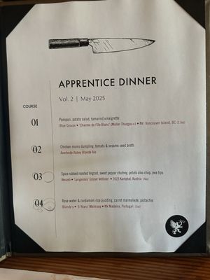 Menu photo 8 Chambar Vancouver, BC Menu photo 8 Chambar Vancouver, BC