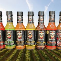 Small batch gourmet hot sauces
