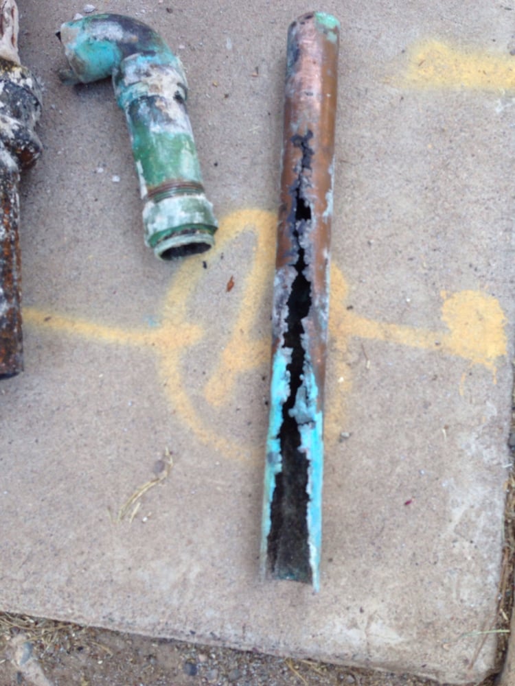 Slide of Delaney's Plumbing