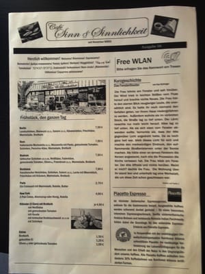 Menu photo 4 Café Sinn & Sinnlichkeit Berlin, BE
