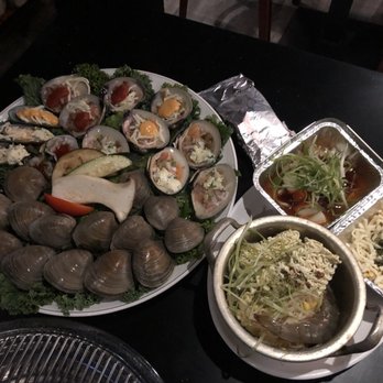 Obaltan - best seafood bbq ever！A must go place at fortlee! Their seafood is very fresh. Highly recommend the cheese oyster:) - Korean Near Me - Fort Lee, New Jersey