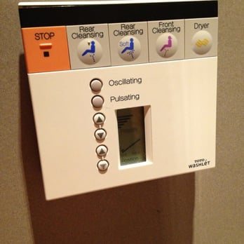 Restaurant SUNTORY - Control for the Toto Japanese toilet - Japanese Near Me - Honolulu, Hawaii