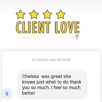 Chelsea Lloyd, LMT - Client review - Massage Therapy Near Me - Chamblee, Georgia Chelsea Lloyd, LMT - Client review - Massage Therapy Near Me - Chamblee, Georgia