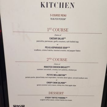 Ramsay's Kitchen - 3-course menu as of 8.29.25 - New American Near Me - Las Vegas, Nevada