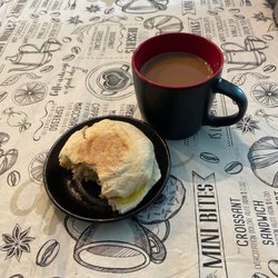 Anderson's in the Village - Anderson's in the village in Navarre, OH Breakfast muffin sandwich & maple walnut coffee