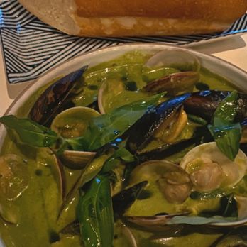 Kingfisher - Littleneck clam & salt spring mussels - Vietnamese Near Me - San Diego, California Kingfisher - Littleneck clam & salt spring mussels - Vietnamese Near Me - San Diego, California