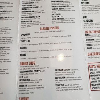 Hubb's Pizzeria - Menu - Pizza Near Me - Arlington, Washington