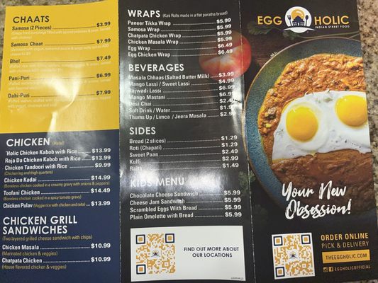 Menu photo 5 Eggholic - Indian Street Food Edison, NJ