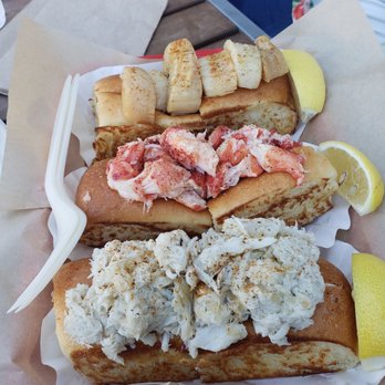 Lobster West - Maine Feast For Two-Just rolls sub shrimp roll for scallop - Seafood Near Me - Coronado, California Lobster West - Maine Feast For Two-Just rolls sub shrimp roll for scallop - Seafood Near Me - Coronado, California