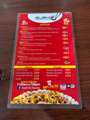 Menu photo 3 Sushi On Tijuana, BCN Menu photo 3 Sushi On Tijuana, BCN