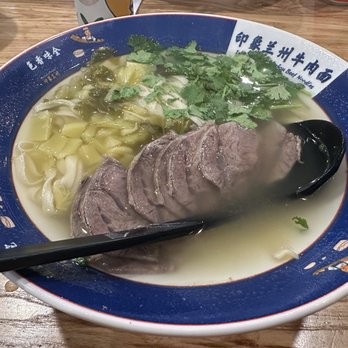 Impression of Lanzhou - Beef noodle soup with pickled cabbage - Chinese Near Me - Concord, California Impression of Lanzhou - Beef noodle soup with pickled cabbage - Chinese Near Me - Concord, California