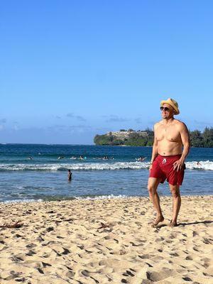 Hanalei Beach by null