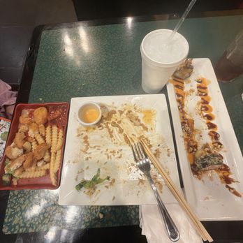 Ritz Bento - Chicken & fries. Eaten up Hibachi, Eaten up Godzilla roll. - Ramen Near Me - Texarkana, Texas