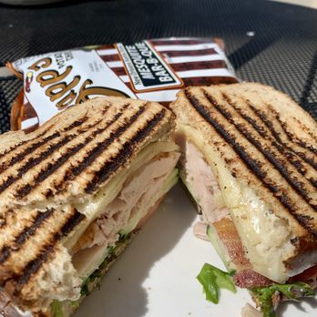 Doc Green's - Turkey Bacon Pepper Jack Sandwich with BBQ chips - Salad Near Me - Wichita, Kansas Doc Green's - Turkey Bacon Pepper Jack Sandwich with BBQ chips - Salad Near Me - Wichita, Kansas