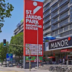Shopping Center St. Jakob-Park - Aussenansicht St. Jakob-Park