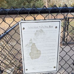 Ackerman Park Dog Run - Ackerman Park Dog Run