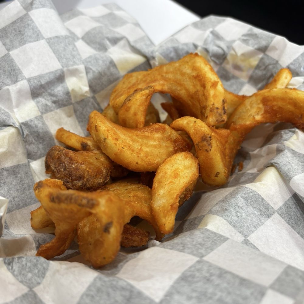 Eggboy - Sidewinder fries. Freshly cooked, nicely seasoned. - Breakfast & Brunch Near Me - Atlantic Beach, Florida Eggboy - Sidewinder fries. Freshly cooked, nicely seasoned. - Breakfast & Brunch Near Me - Atlantic Beach, Florida