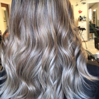Marz Hair Studio - After: Asked to go blonder (balayage) with dark roots and got what I asked for. - Hair Salons Near Me - Bellflower, California Marz Hair Studio - After: Asked to go blonder (balayage) with dark roots and got what I asked for. - Hair Salons Near Me - Bellflower, California