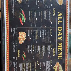 Del Sol Vila Mexicana - Lunch menu
