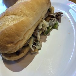 Bear Tracks Bar & Grill - Philly sandwich