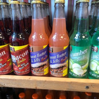 Rocket Fizz - Plainfield - Say what bacon soda   pb&j soad!!! - Toy Stores Near Me - Plainfield, Indiana