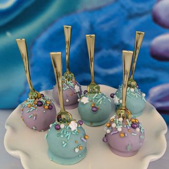 The Crimson Cake - Little mermaid cake pops - Custom Cakes Near Me - Oceanside, California The Crimson Cake - Little mermaid cake pops - Custom Cakes Near Me - Oceanside, California