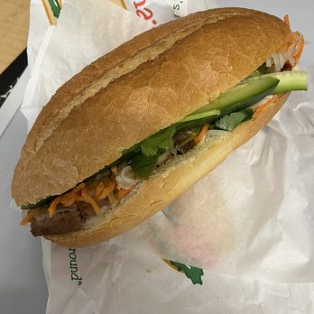 Viet Time - 5. Pork Belly with Kimchi Sandwich. Novel, but it works. - Vietnamese Near Me - San Bruno, California Viet Time - 5. Pork Belly with Kimchi Sandwich. Novel, but it works. - Vietnamese Near Me - San Bruno, California