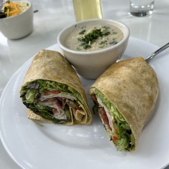 Roots Cafe - Turkey Club and Mushroom soup - Cafes Near Me - Charlotte, North Carolina