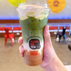 Kung Fu Tea - Banana Bread Cream Matcha Latte