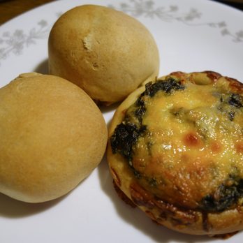 Kolache Factory - Jalapeno & Cheese (top), Spinach & Cheese, Sausage & Gravy - Bakeries Near Me - Tustin, California Kolache Factory - Jalapeno & Cheese (top), Spinach & Cheese, Sausage & Gravy - Bakeries Near Me - Tustin, California