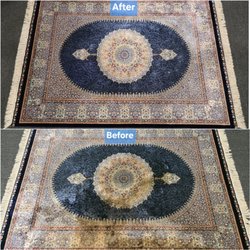 H&R Boston Rug Cleaners - Coffee stain removed.