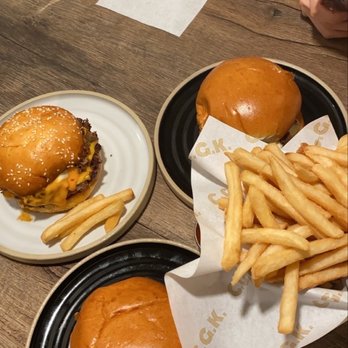 Crazy Good Kitchen - Hot Mess Burger, Fried Chicken Sandwich (regular/spicy), Fries - American Near Me - Boston, Massachusetts