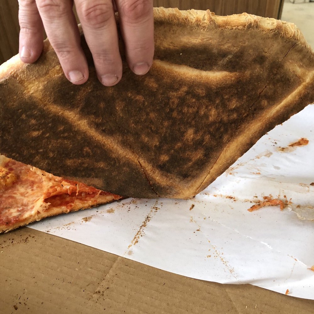 Sopranos Pizza - Burnt crust - Italian Near Me - Palmyra, Pennsylvania