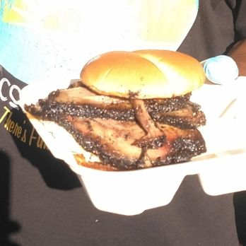 Thumbs Up! Bacon and BBQ - By far the best Smoked Brisket sandwich this side of the Mississippi. 5 Stars!!!!! - Caterers Near Me Thumbs Up! Bacon and BBQ - By far the best Smoked Brisket sandwich this side of the Mississippi. 5 Stars!!!!! - Caterers Near Me